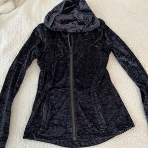 Lululemon Crushed Velvet Hooded Define Jacket